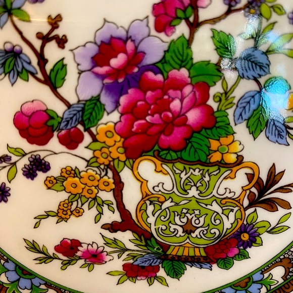 Vtg Paragon by Appointment to Her Majesty The Queen, Tree Of Kashmir 8” Plate - Picture 2 of 9